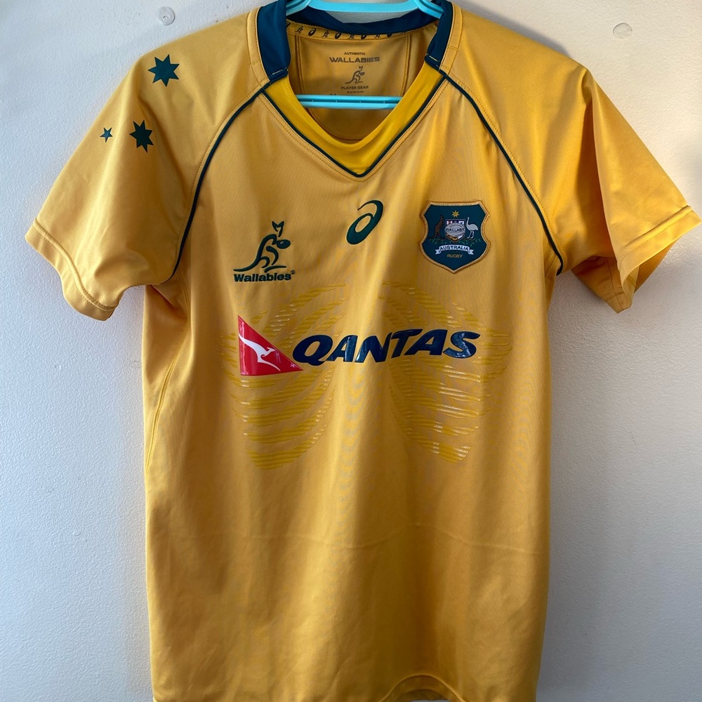 Asics Australia Wallabies Rugby Jersey